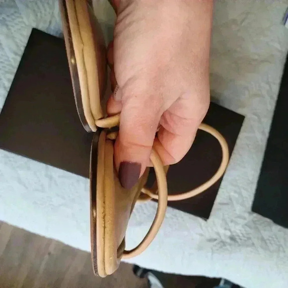 JCrew slingback women beige sandals US 10 - Picture 3 of 5